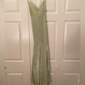 Peppermayo sage green dress size 6